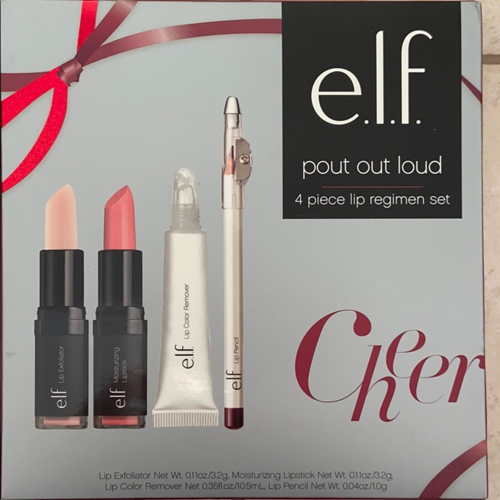 Elf 4 piece lip set